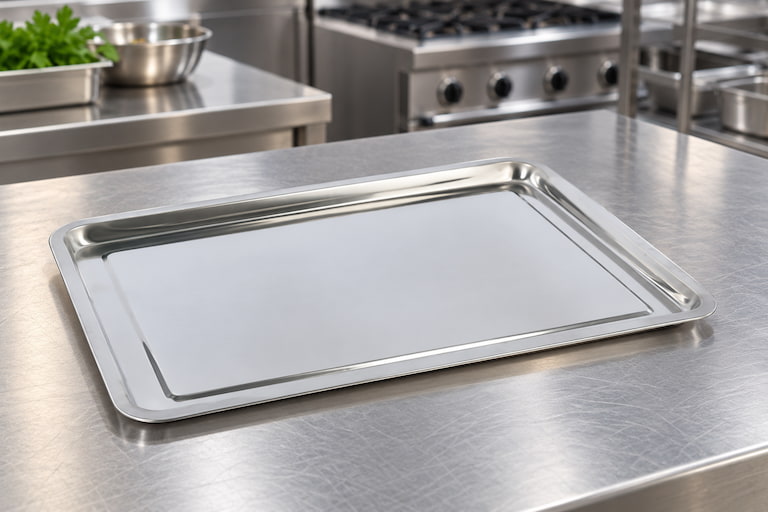 Bandeja inox para alimentos: onde comprar modelos industriais?